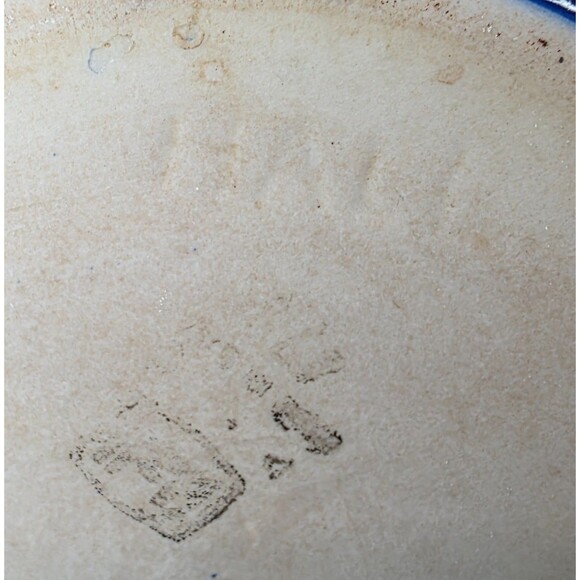 Hall Pottery Cobalt Blue Utility Bowl – #474 (1940s–1950s, USA, No Lid) - Picture 5 of 9